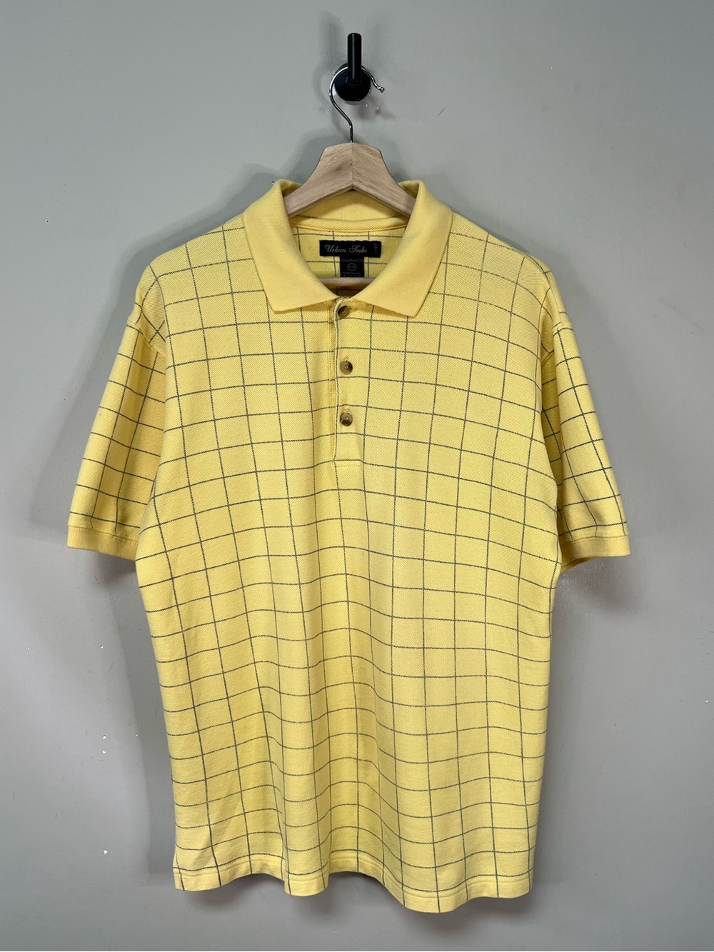Vtg 90s Paid Polo Shirt